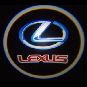 Светодиодная подсветка дверей автомобиля с логотипом Lexus