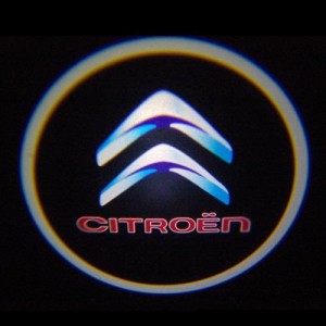 Светодиодная подсветка дверей автомобиля с логотипом Citroёn