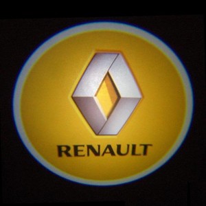 Светодиодная подсветка дверей автомобиля с логотипом Renault