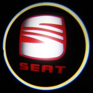 Светодиодная подсветка дверей автомобиля с логотипом Seat
